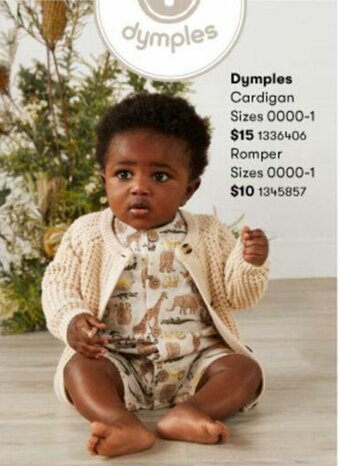 BIG W Dymples Cardigan Sizes 0000-1 offer