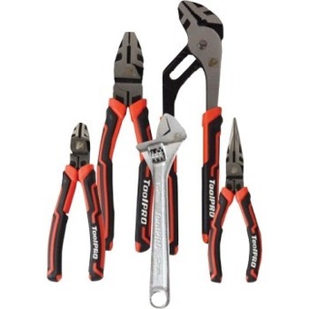 SuperCheap Auto Toolpro 5 pce plier & wrench set offer