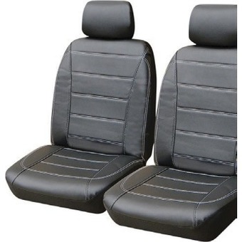 SuperCheap Auto Sca leather look seat covers^ offer