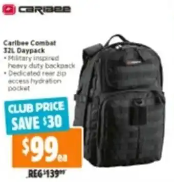 Anaconda Carlbee Combat 32L Daypack offer
