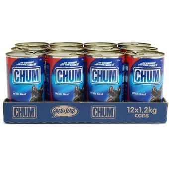 BIG W Chum 12-pack dog food can varieties 1.2kg offer