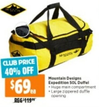 Anaconda Mountain Designs Expedition 50L Duffel offer