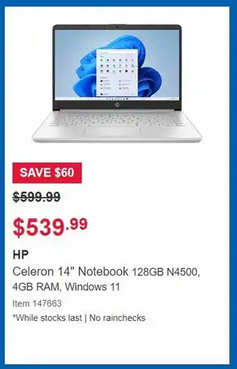 Hp celeron 14