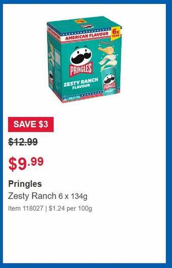 Pringles zesty ranch