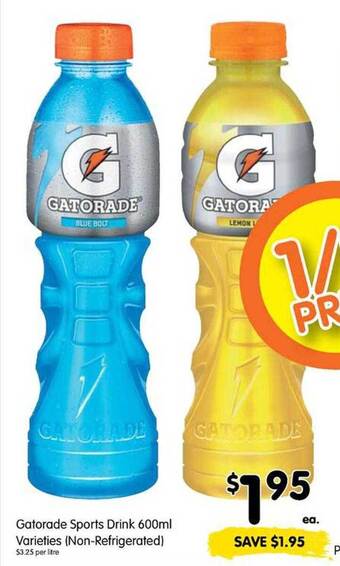 Spar Gatorade sports drink offer