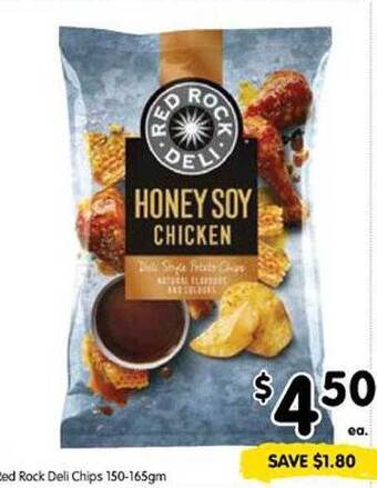 Spar Red rock deli chips offer