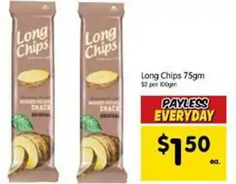 Spar Long chips offer