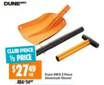 Anaconda Dune 4WD 3 Piece Aluminum Shovel offer