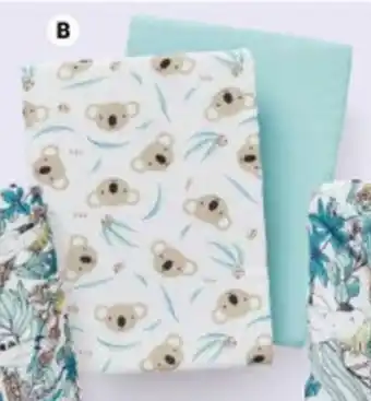 BIG W Dymples 2- Piece Cot Sheet offer