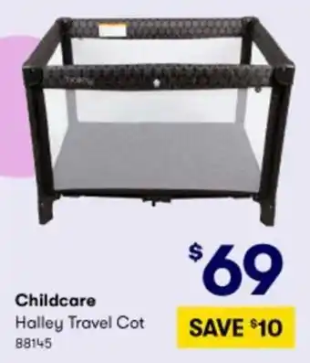 BIG W Childcare Halley Travel Cot offer