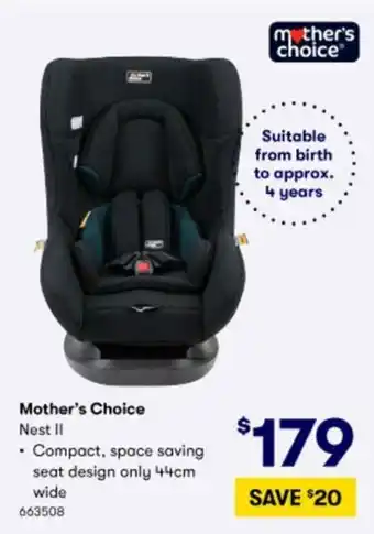 BIG W Mother's Choice Nest II offer