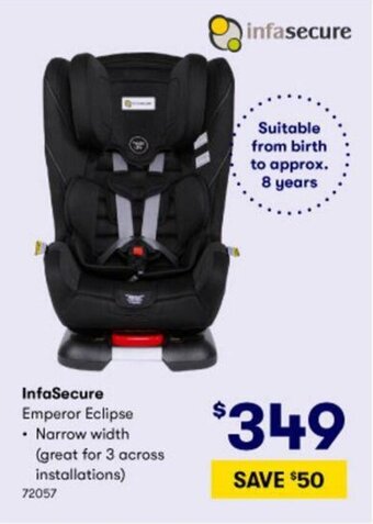 BIG W InfaSecure Emperor Eclipse offer