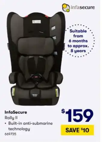 BIG W InfaSecure Rally II offer