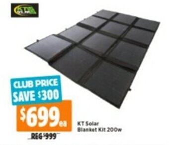 Anaconda KT Solar Blanket Kit 200w offer