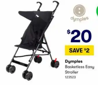 BIG W Dymples Basketless Easy Stroller offer