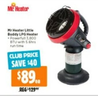 Anaconda Mr Heater Little Buddy LPG Heater offer