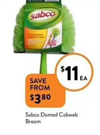 Sabco domed cobweb broom
