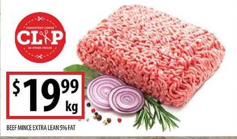Supabarn Beef mince extra lean 5% fat offer