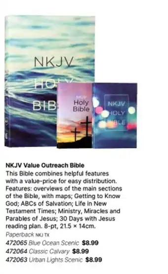 Nkjv value outreach bible