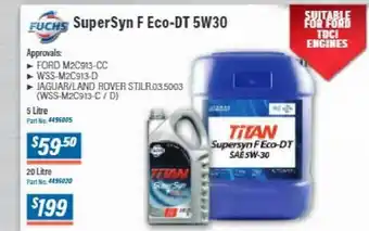 Burson Auto Parts Titan supersyn f eco-dt 5w30 offer