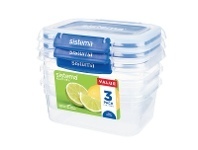 Woolworths Sistema Klip it Plus Rectangle 1 Litre Pk 3 offer