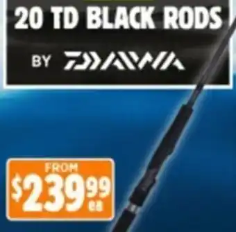Anaconda 20 TD Black Rods offer