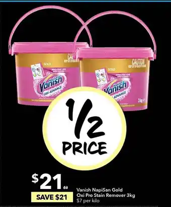 Ritchies Vanish napisan gold oxi pro stain remover offer
