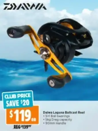 Dalwa Laguna Baltcast Reel
