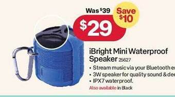 Ibright mini waterproof speaker