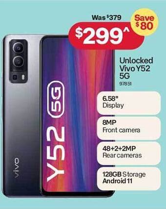 Australia Post Unlocked vivo y52 5g offer