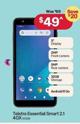 Australia Post Telstra essential smart 2.1 4gx offer