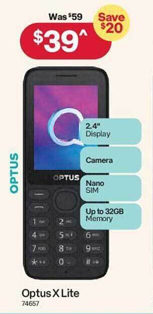 Australia Post Optus x lite offer