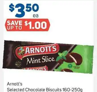 Foodland Arnott's selected chocolate biscuits offer
