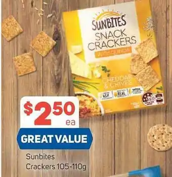 Foodland Sunbites crackers offer