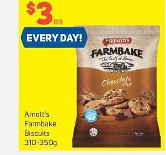 Foodland Arnott's farmbake biscuits offer