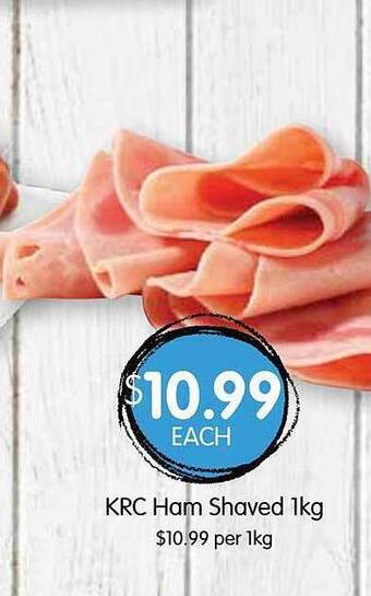 Spudshed Krc ham shaved offer