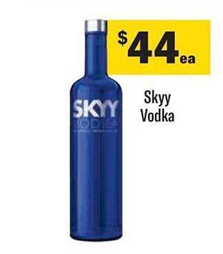 Liquorland Skyy vodka offer
