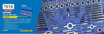 Kincrome Kincrome tap & die set 87 piece offer
