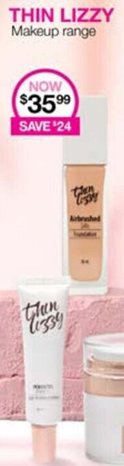 Priceline Thin Lizzy Makeup range offer