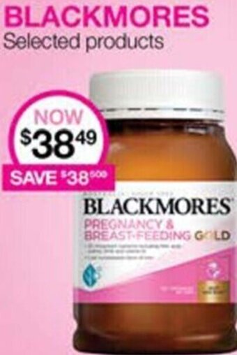 Priceline BLACKMORES PREGNANCY & BREAST-FEEDING GOLD offer