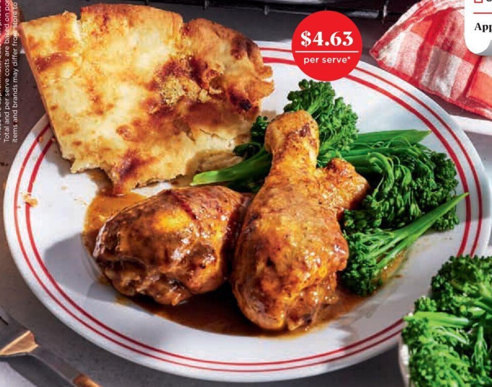 Butter Chicken Drumstick offer at Coles