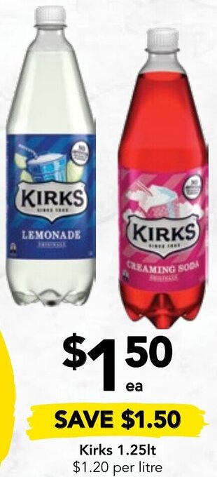 Drakes Kirks 1.25lt offer