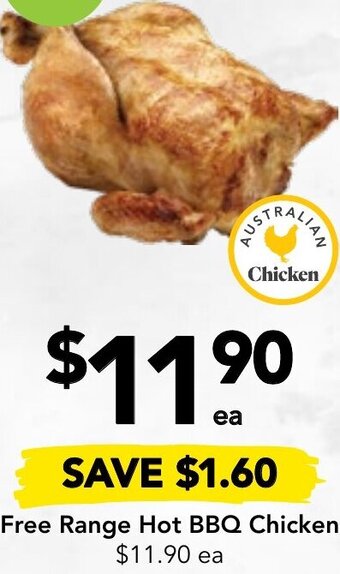 Free Range Hot BBQ Chicken