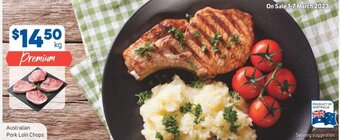 Foodland Australian Pork Loin Chops offer