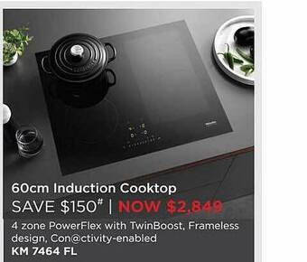 Bing Lee 60cm induction cooktop offer