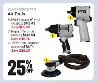 SuperCheap Auto Blackridge pro air tools offer