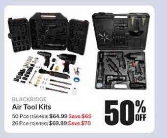 SuperCheap Auto Blackridge air tool kits offer
