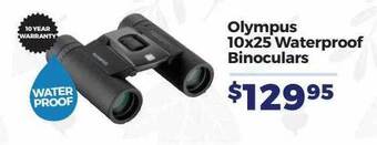 Teds Cameras Olympus 10x25 waterproof binoculars offer