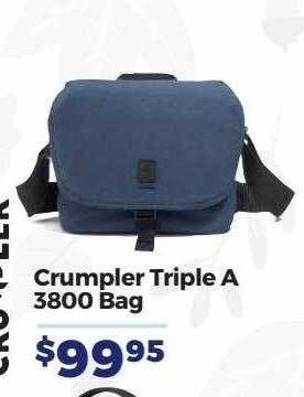 Teds Cameras Crumpler triple a 3800 bag offer