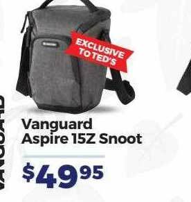 Teds Cameras Vanguard aspire 15z snoot offer